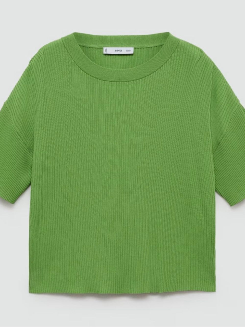 Mango Ribbed Knit Top - Picture 4 of 5